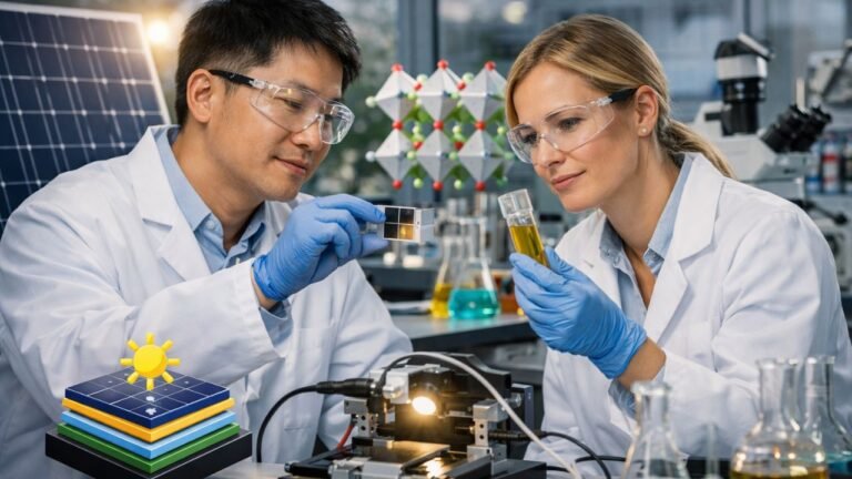 Perovskite solar cell efficiency reaches 26 percent